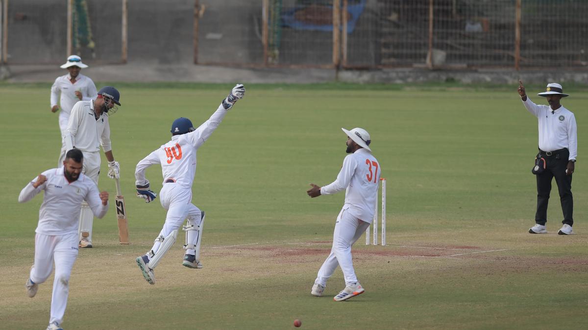 Ranji Trophy Highlights, Day 5 Semifinal 2024: Vidarbha beats MP by 62 runs to book final spot vs Mumbai